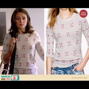 J. Crew Embroidered Wool Pullover